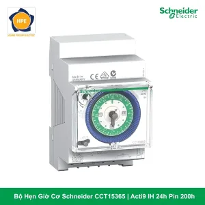 Bộ Hẹn Giờ Cơ Schneider CCT15365 Acti9 IH 24h Pin 200h Chính Hãng