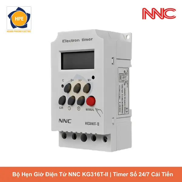 Bộ Hẹn Giờ Điện Tử NNC KG316T-II Timer Số 247 Cải Tiến