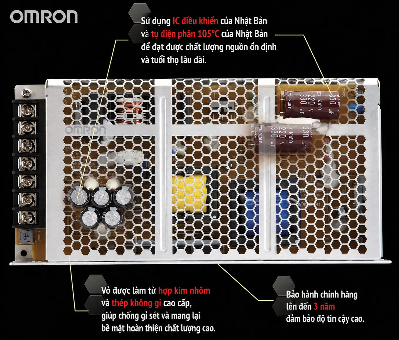 Bộ nguồn OMRON chính hãng Nhật Bản