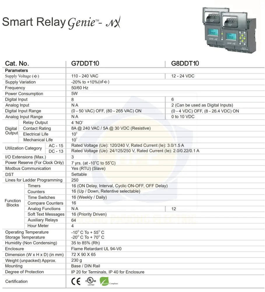 G7DDT10 GIC | Module truyền thông GIC 110–240VAC