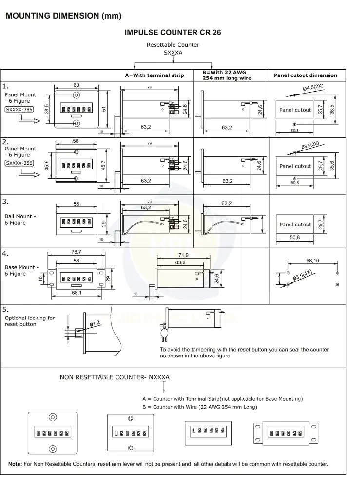 SD31A-385 GIC | Bộ đếm thời gian GIC 24 VDC
