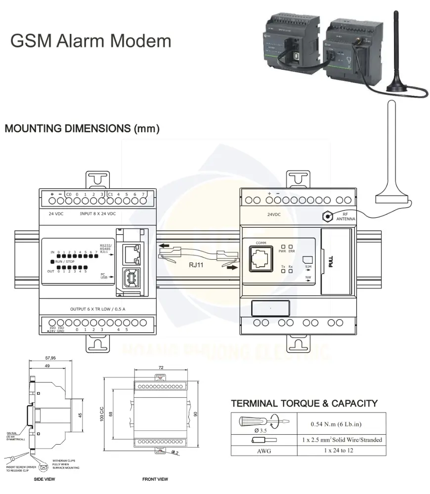40B2BBVAA GIC | Bộ điều khiển sử dụng với PLC100 GIC