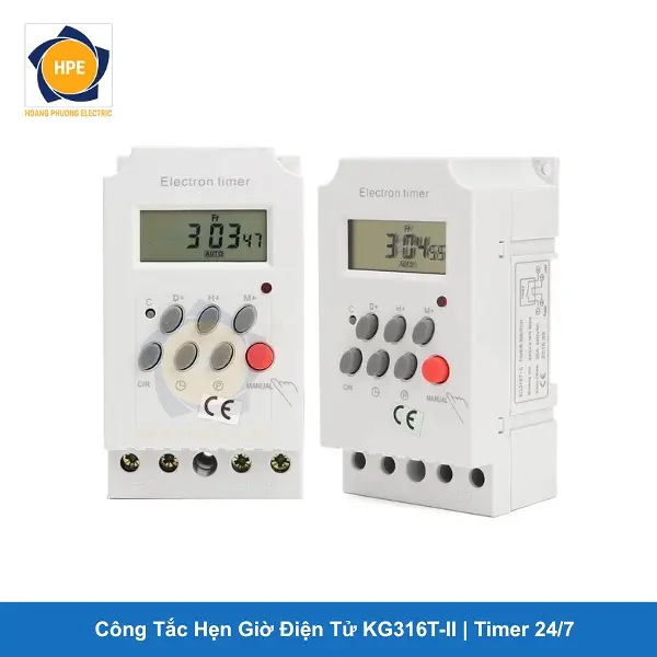 Công Tắc Hẹn Giờ Điện Tử KG316T-II Timer 247