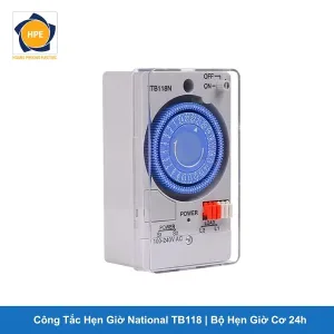 Công Tắc Hẹn Giờ National TB118 Bộ Hẹn Giờ Cơ 24h