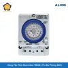 Công Tắc Thời Gian Alion TB388 Bộ Hẹn Giờ Cơ 24h Pin Dự Phòng 300h