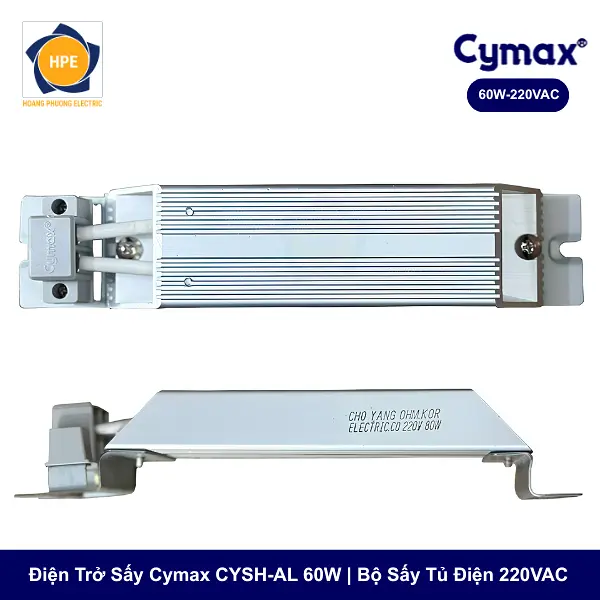 Điện Trở Sấy Cymax CYSH-AL 60W _ Bộ Sấy Tủ Điện 220VAC