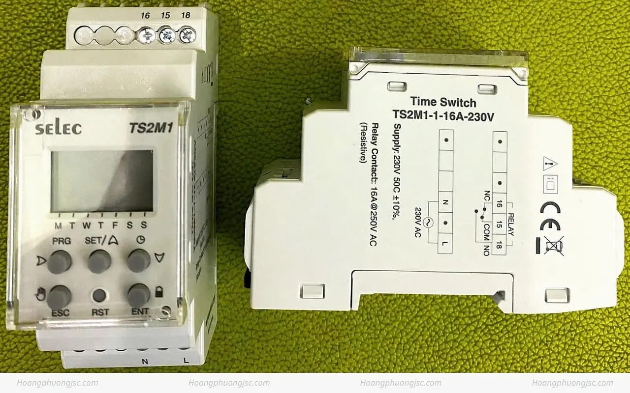 Hình ảnh thực tế TS2M1 và TS2M1-1-16A-230V