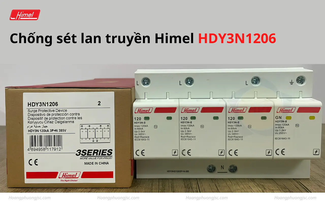 Hình ảnh thực tế chống sé lan truyền HDY3N1206 Himel