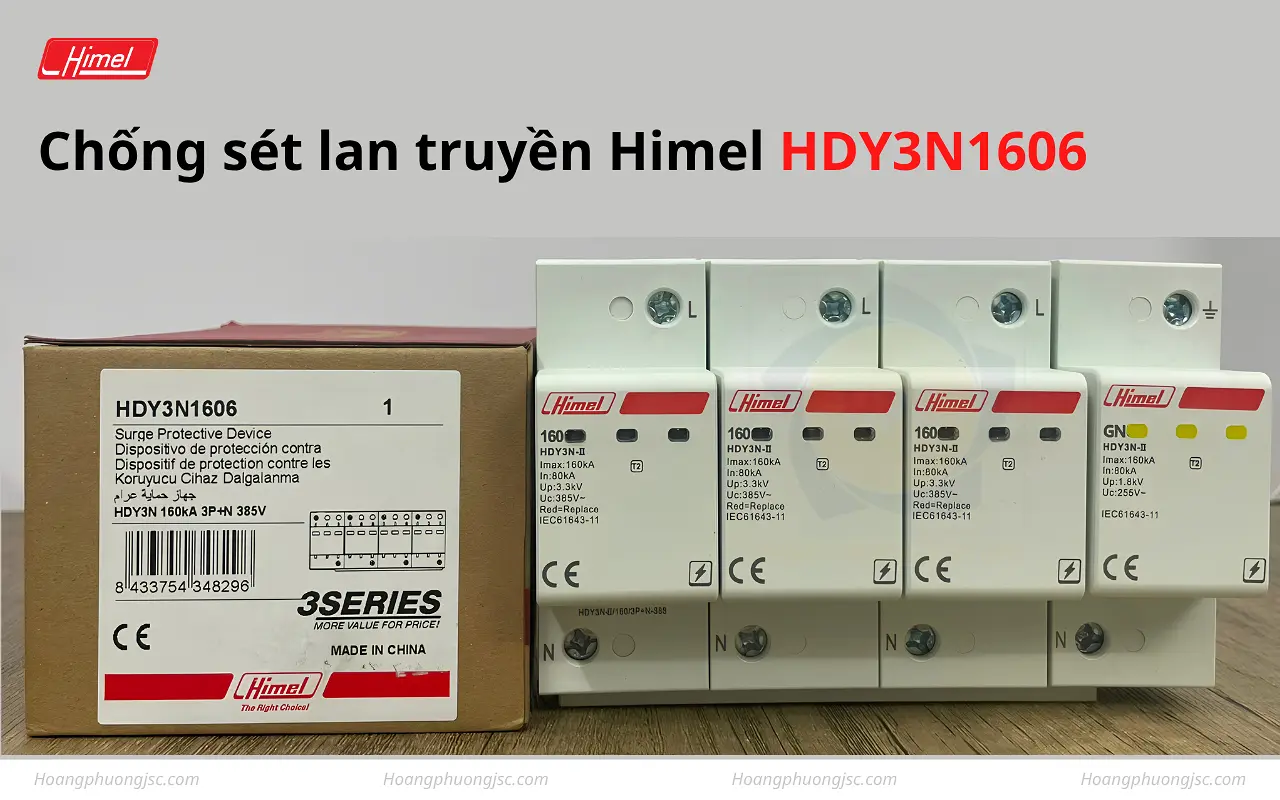 Hình ảnh thực tế chống sé lan truyền HDY3N1606 Himel