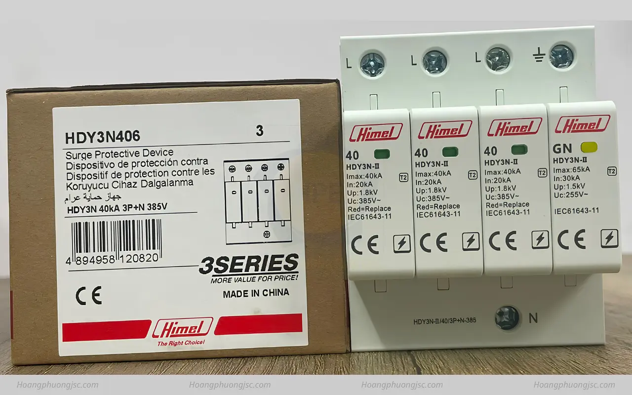 Hình ảnh thực tế chống sé lan truyền HDY3N406 Himel