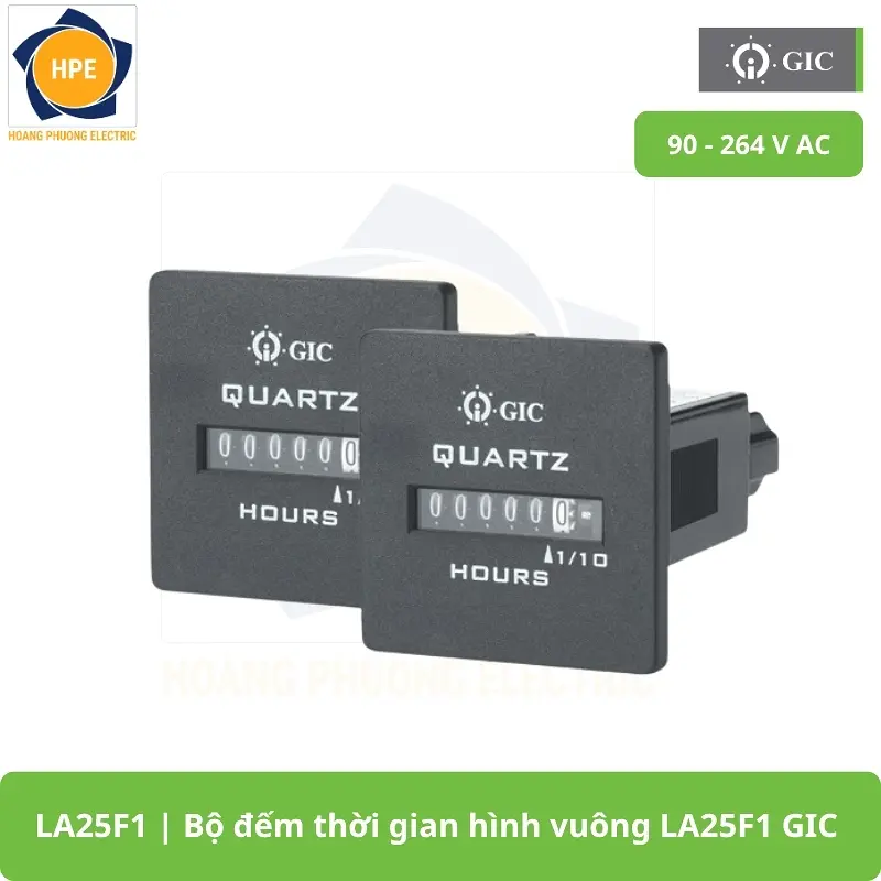 LA25F1 Bộ đếm thời gian hình vuông LA25F1 GIC