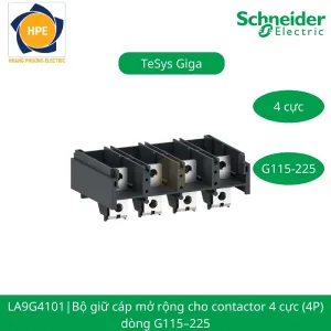 LA9G4101 Schneider – Bộ Giữ Cáp Cho Contactor TeSys Giga LC1G115-225 (4P)