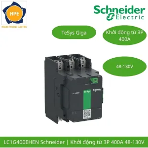 LC1G400EHEN Schneider – Contactor TeSys Giga 400A 3P Cuộn Hút 48-130VAC/DC
