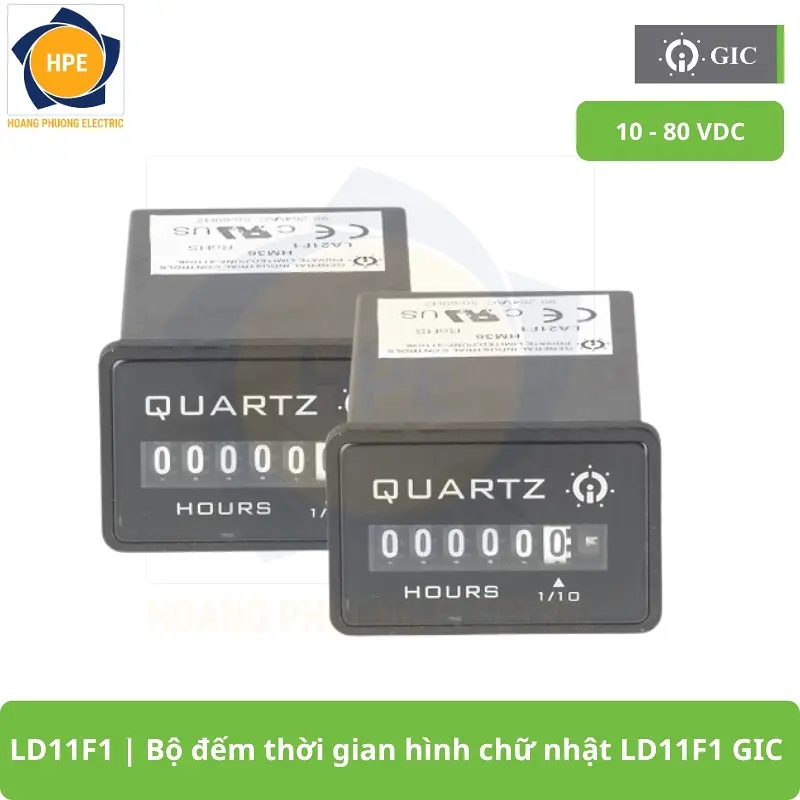 LD11F1 Bộ đếm thời gian hình chữ nhật LD11F1 GIC