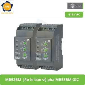 MB53BM Rơ le bảo vệ pha MB53BM GIC
