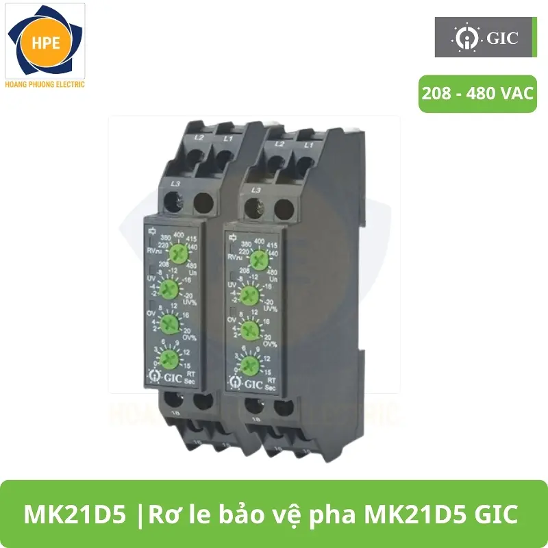 MK21D5 Rơ le bảo vệ pha MK21D5 GIC