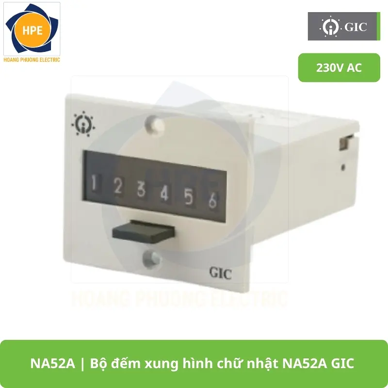 NA52A Bộ đếm xung hình chữ nhật NA52A GIC