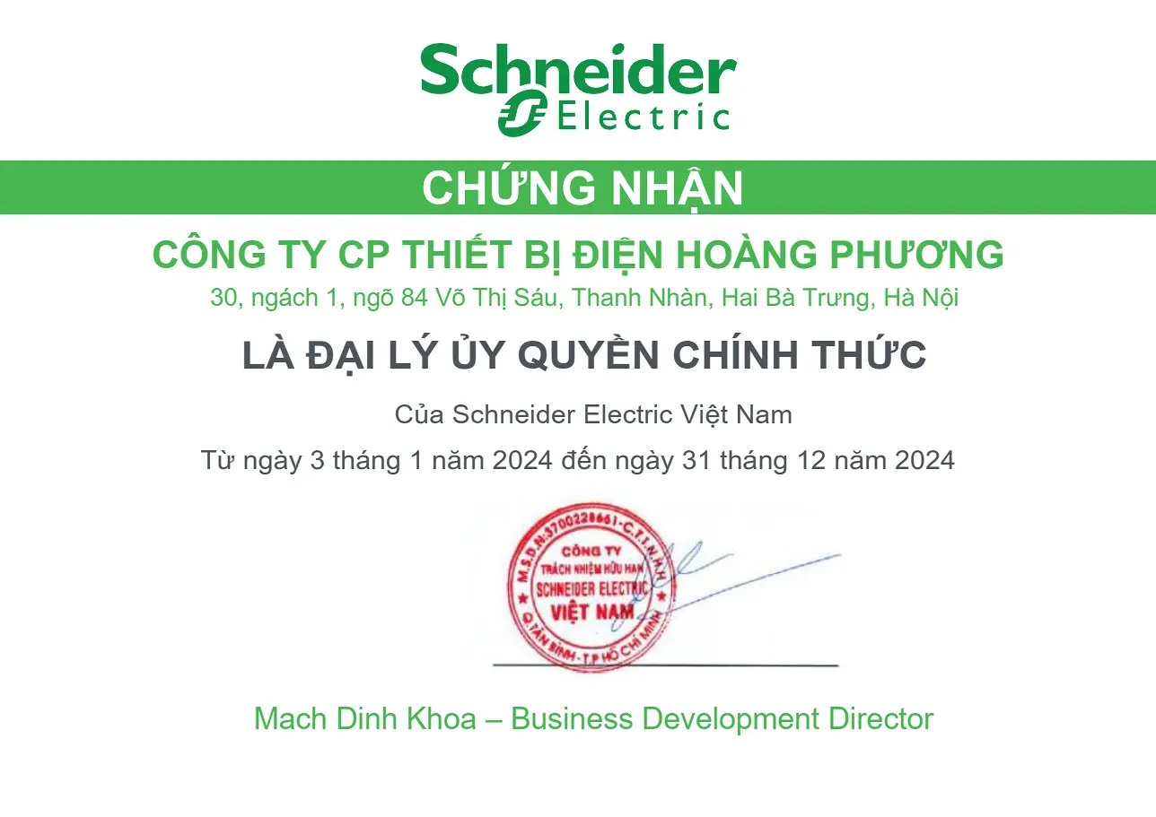 Phân phối Công tắc ổ cắm Schneider chính hãng tại Việt Nam