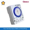Rơ Le Thời Gian Camsco TB35-N Bộ Hẹn Giờ Cơ 24h Có Pin Dự Phòng