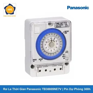 Rơ Le Thời Gian Panasonic TB38809NE7V Timer 24h Pin Dự Phòng 300h