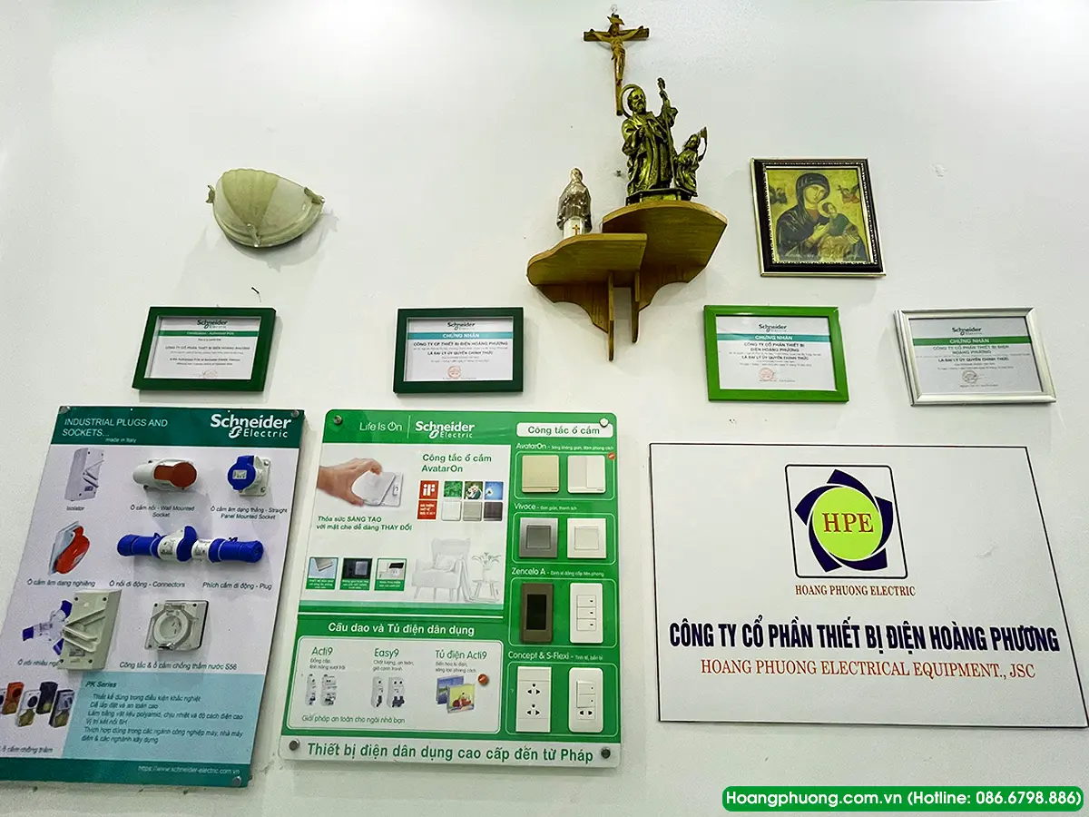 Phân phối Công tắc ổ cắm Schneider chính hãng tại Việt Nam