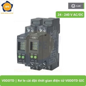 V0DDTD Rơ le cài đặt thời gian điện tử V0DDTD GIC