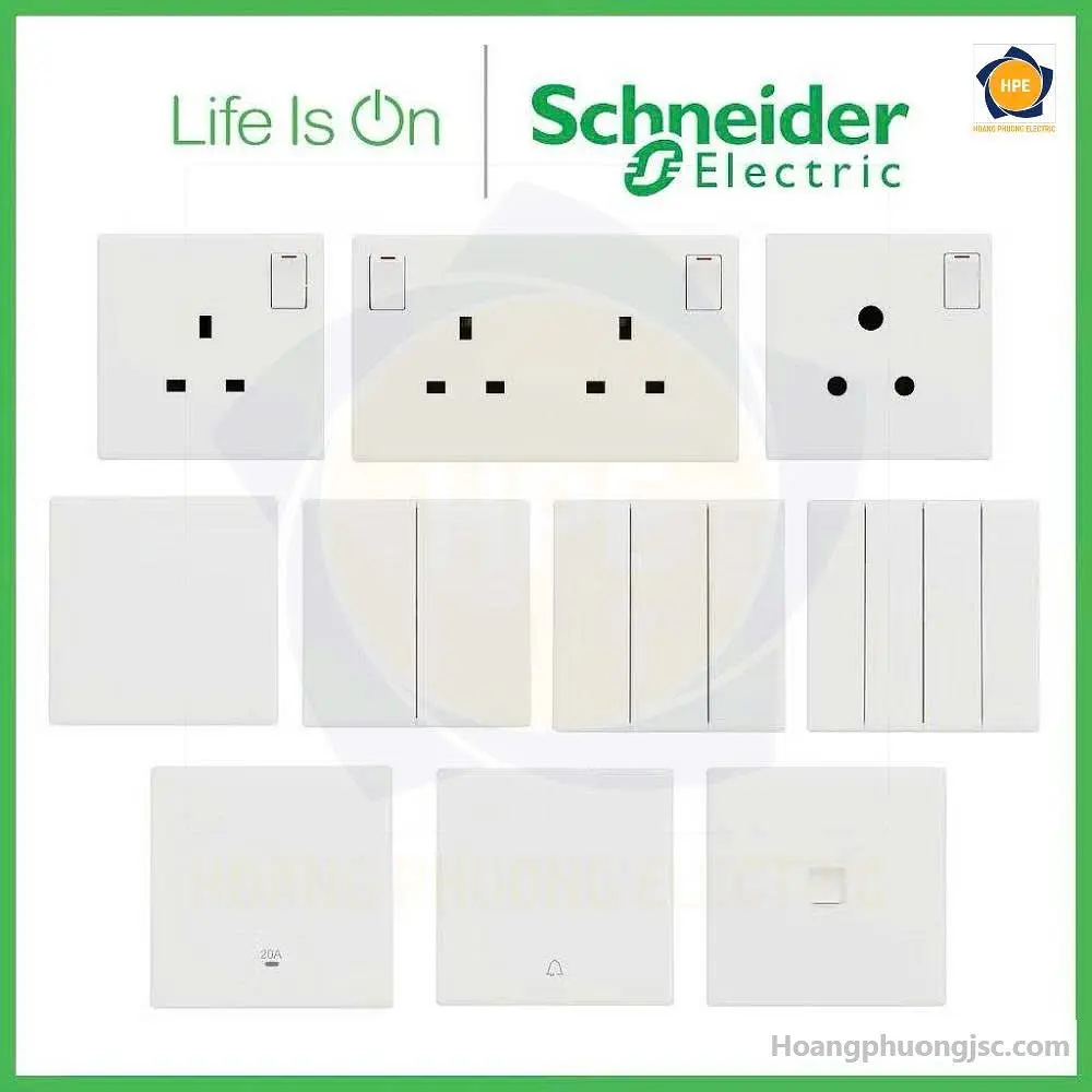 Công tắc ổ cắm Vivace E Schneider