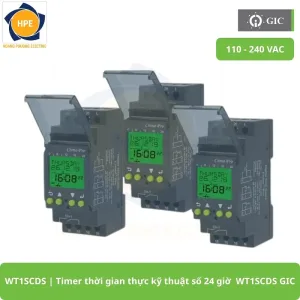 WT1SCDS Timer thời gian thực kỹ thuật số 24 giờ WT1SCDS GIC