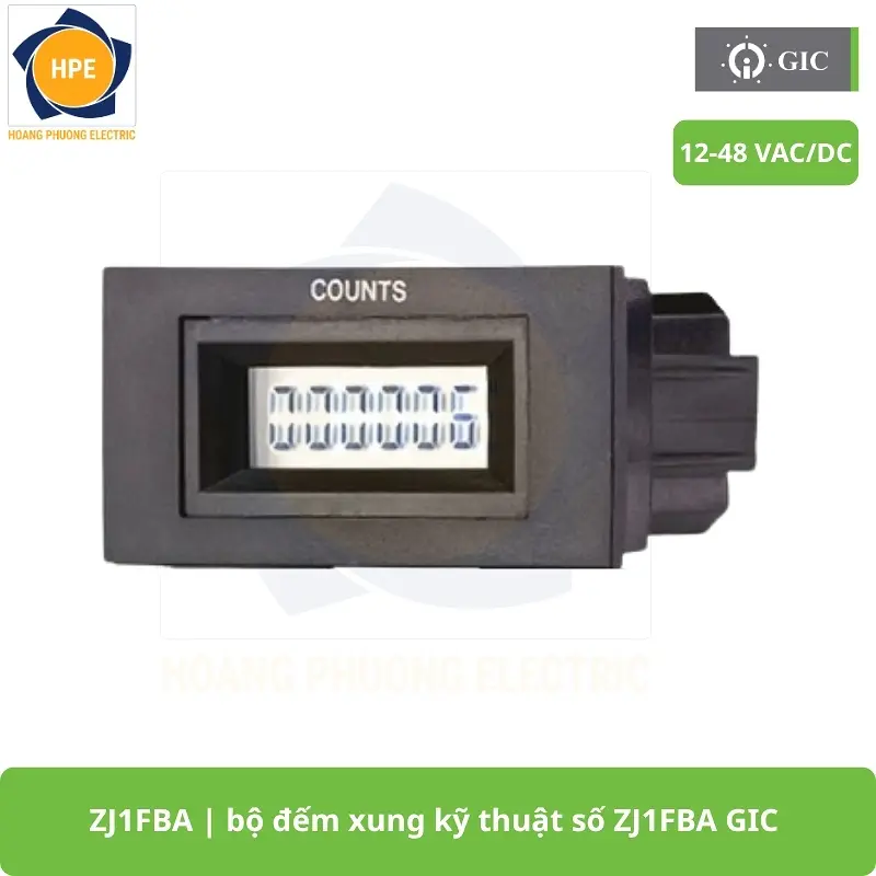 ZJ1FBA bộ đếm xung kỹ thuật số ZJ1FBA GIC