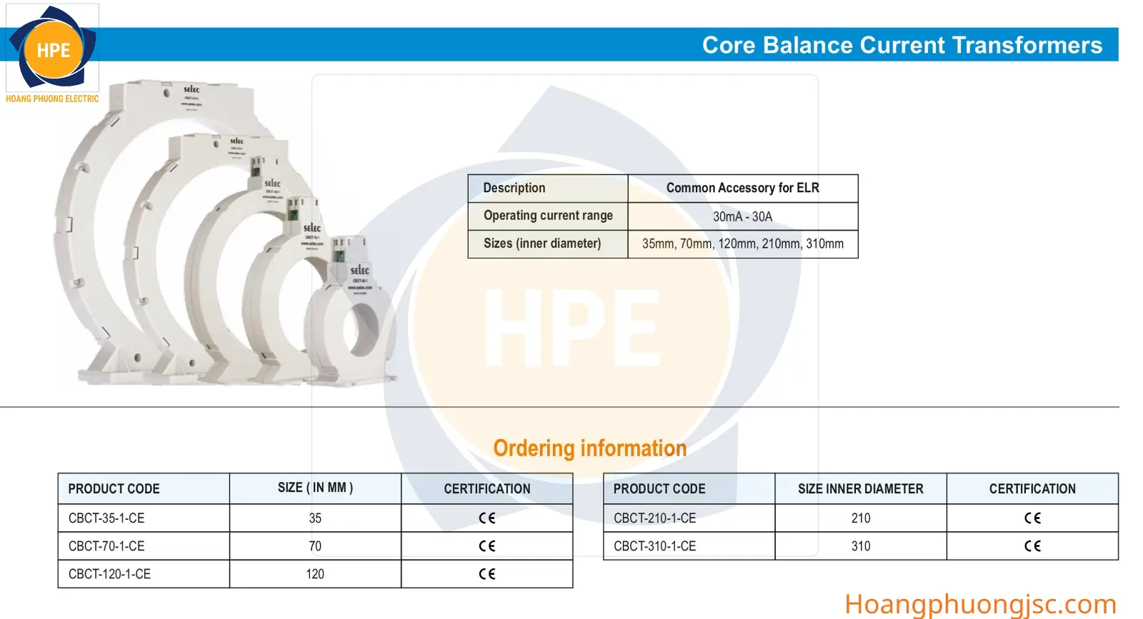 Thiết bị điện SELEC – Phân phối chính hãng tại Hà Nội, HCM và toàn quốc