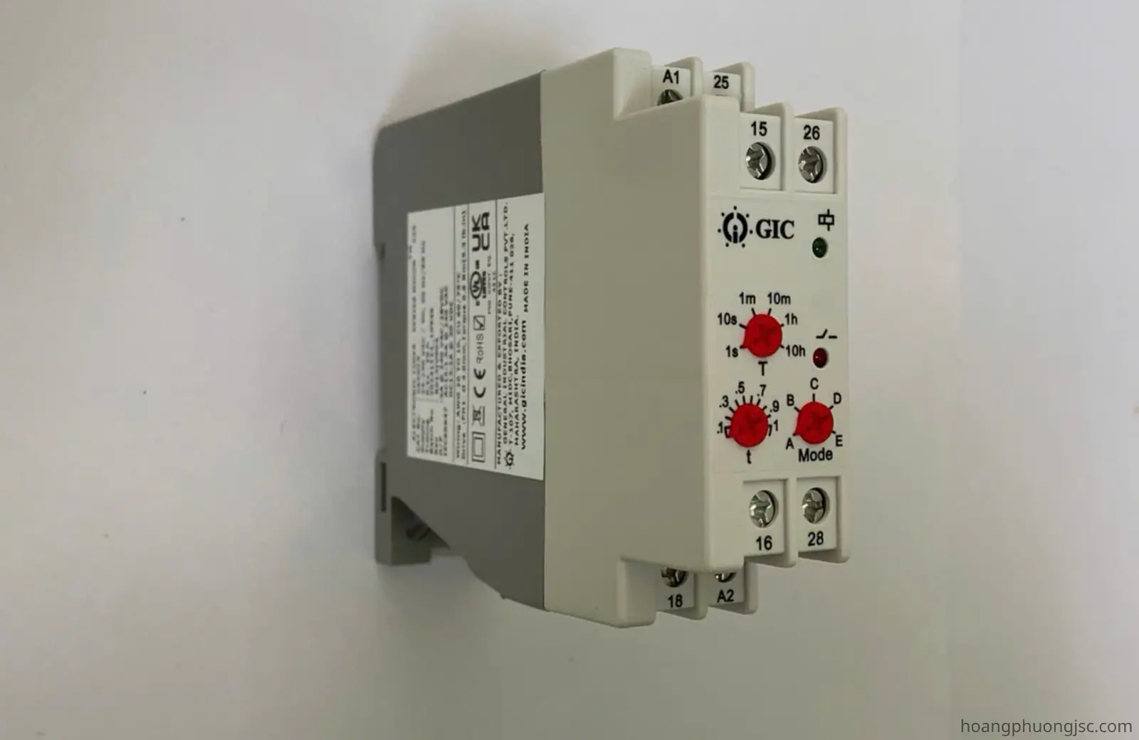 2A5DT5 GIC | Rơ le cài đặt thời gian GIC 24 – 240 VAC/DC