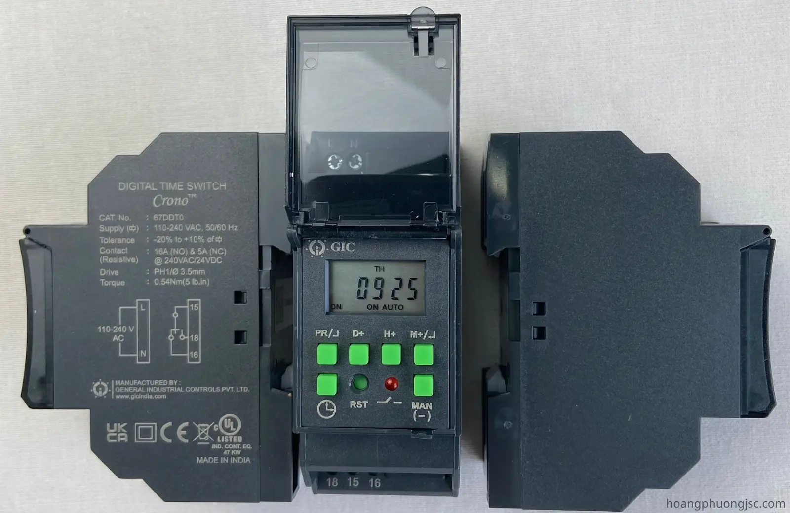 Bộ Hẹn Giờ Kỹ Thuật Số GIC Chrono | 67DDT0 Đa Chức Năng