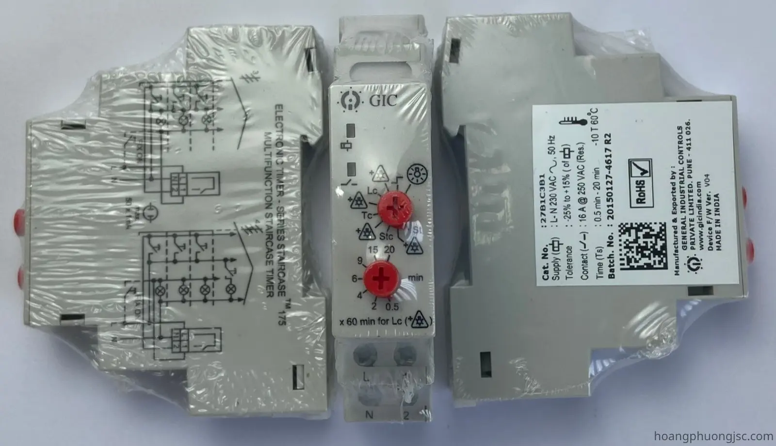 27B1C3B1 GIC | Rơ le cài đặt thời gian GIC