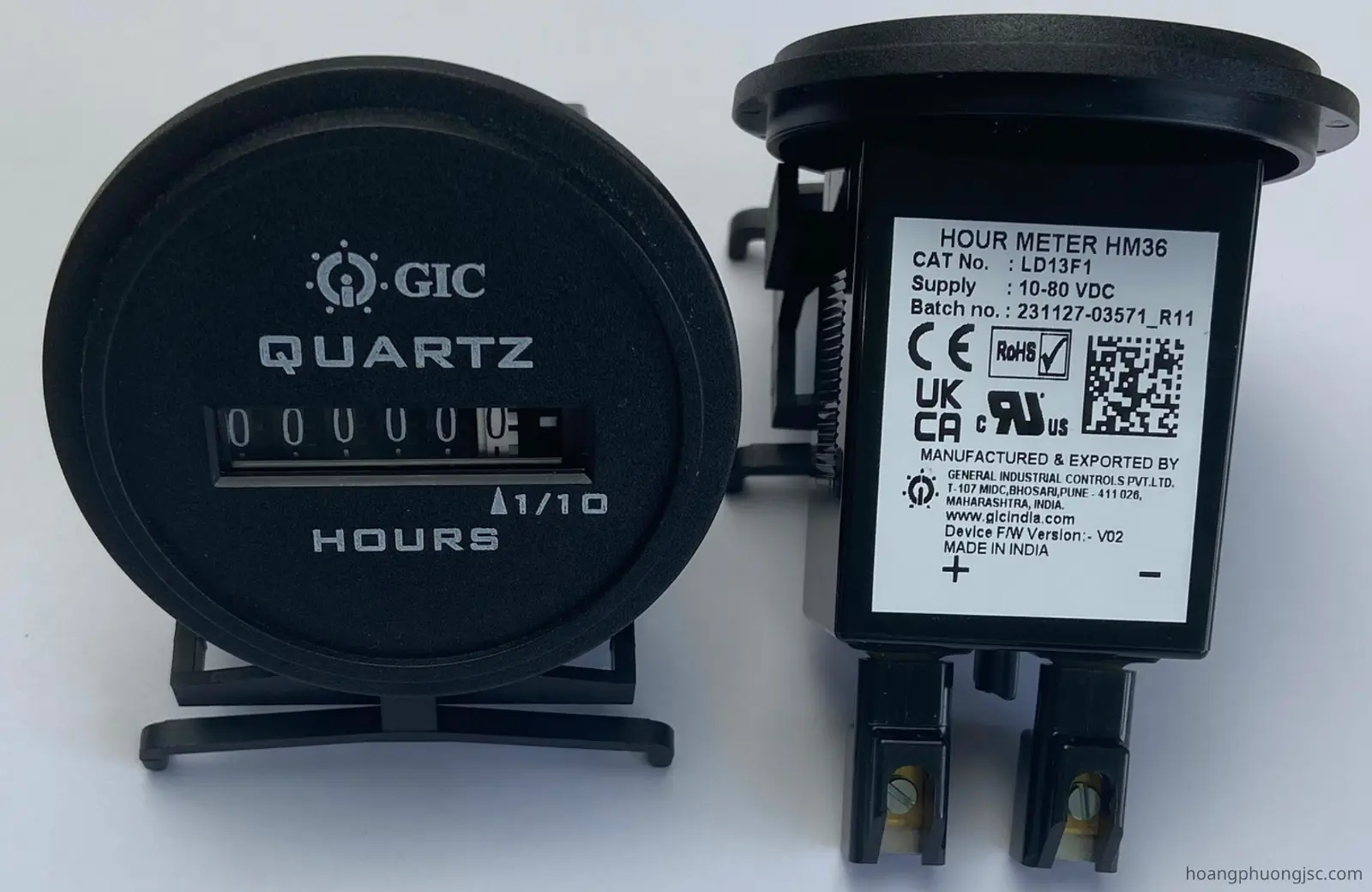 LD13F1 GIC | Bộ đếm thời gian hình tròn GIC 10 – 80V DC