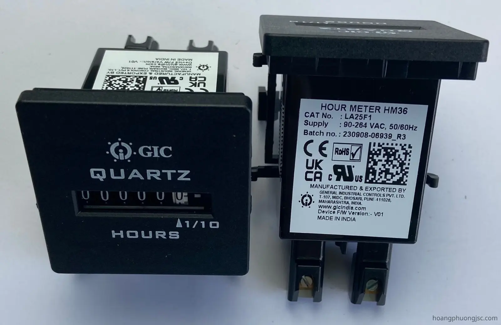 LA25F1 GIC | Bộ đếm thời gian hình vuông GIC 90 – 264 VAC