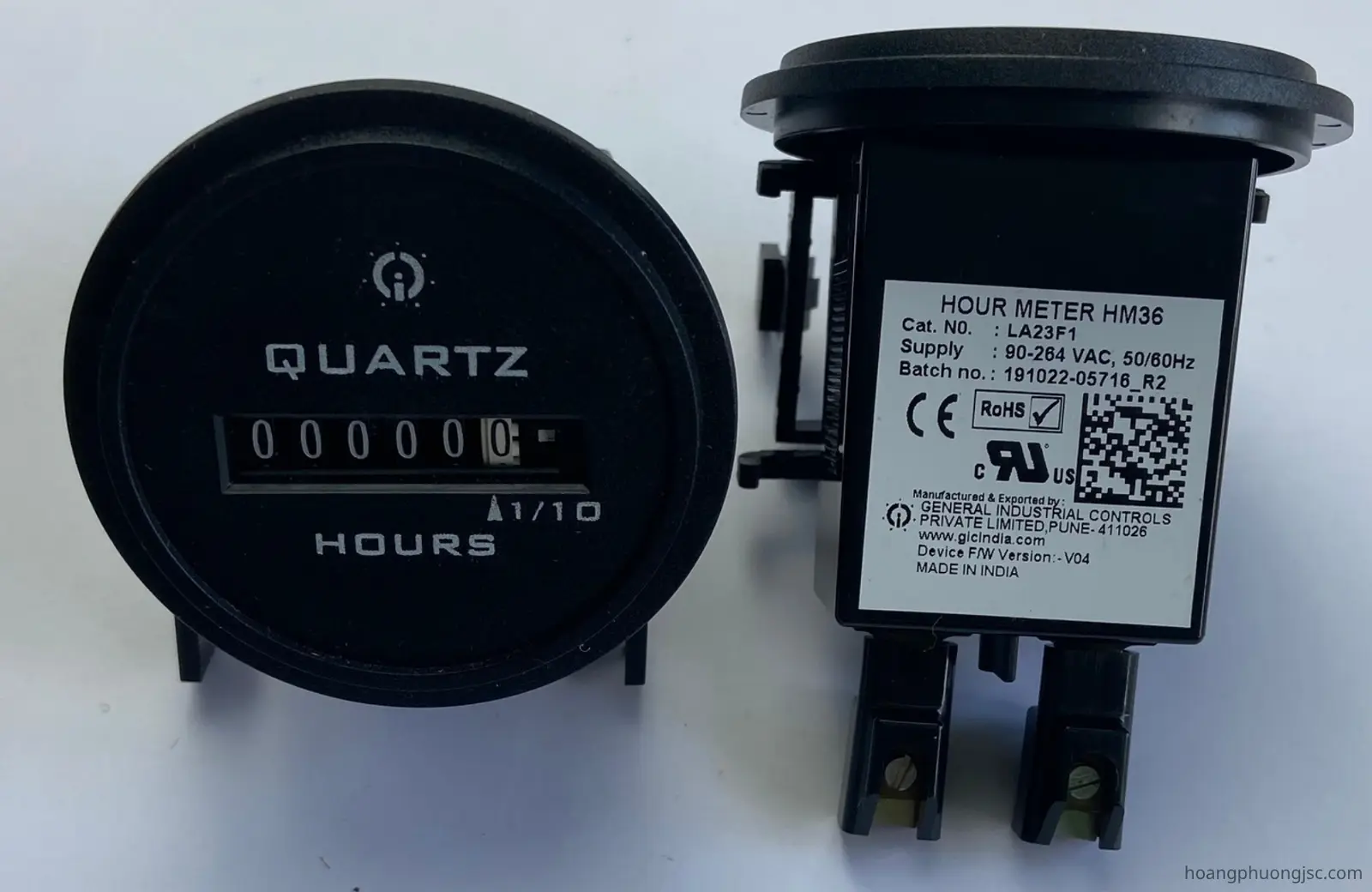 LA23F1 GIC | Bộ đếm thời gian hình tròn GIC 90 – 264 VAC