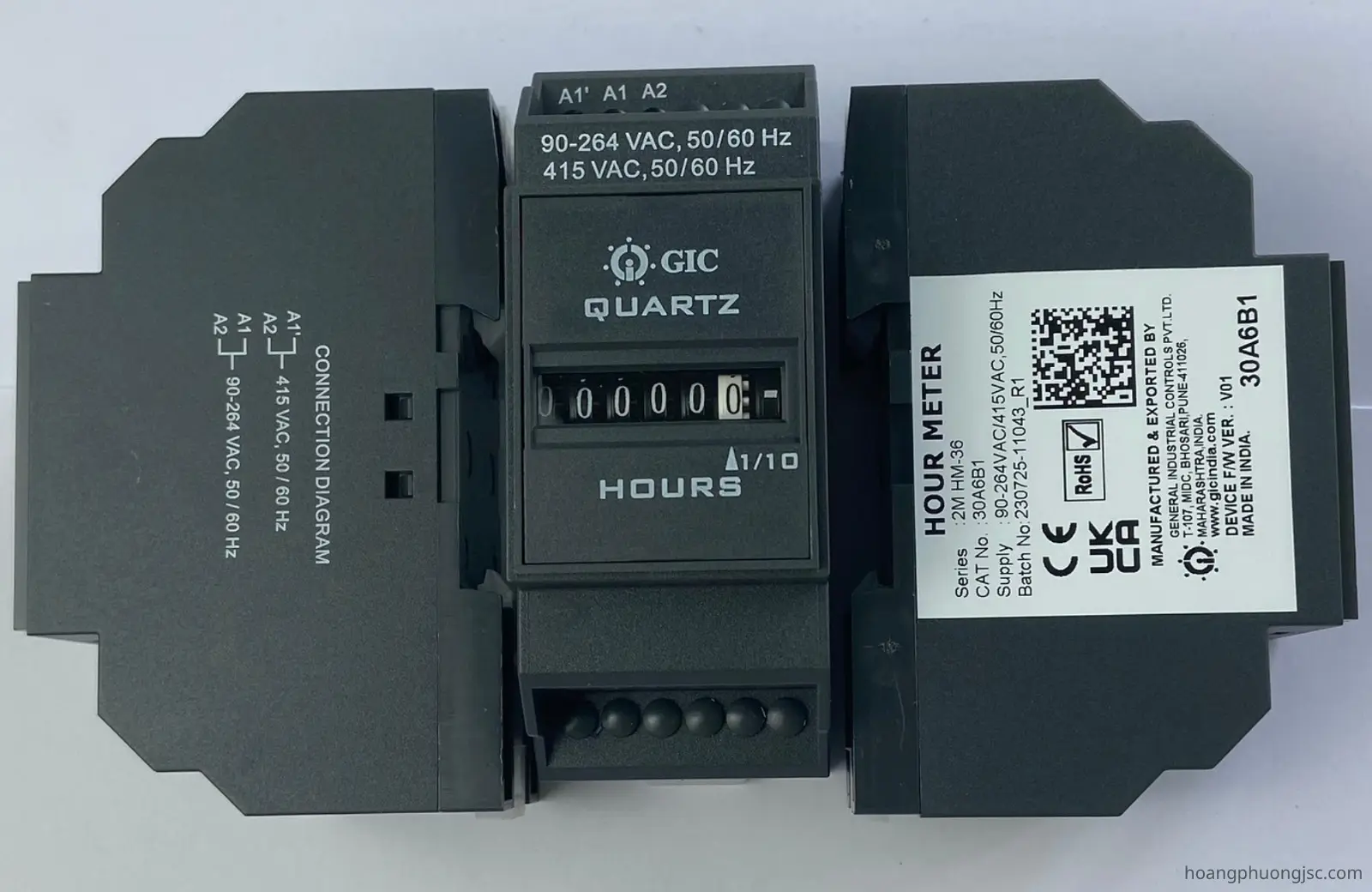 30A6B1 GIC | Bộ đếm thời gian GIC 90–264VAC / 270–460VAC