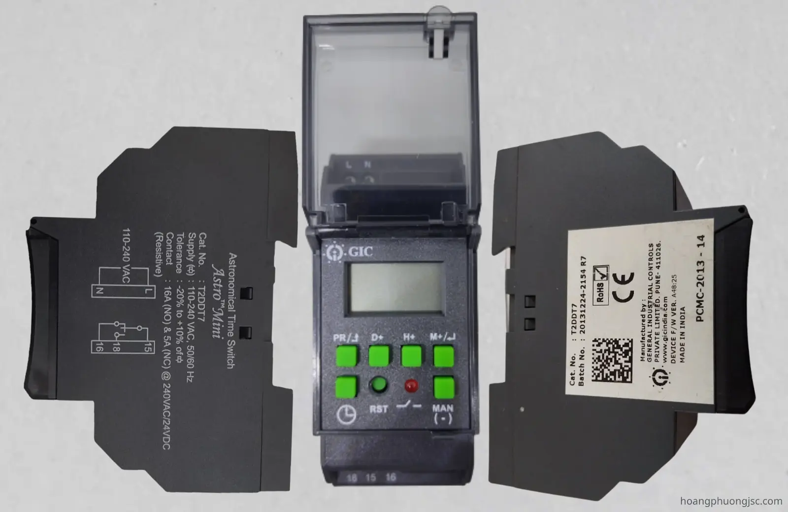 T2DDT7 GIC Bộ lập trình thời gian GIC 110 – 240 VAC