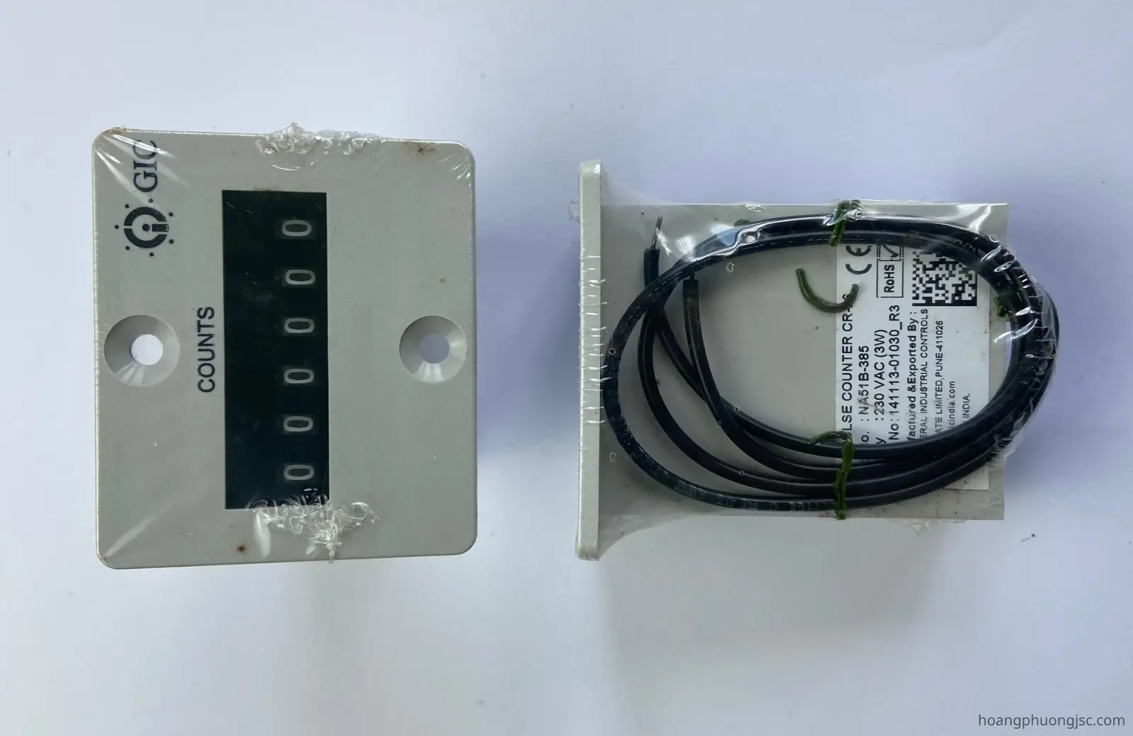 NA51B-385 GIC | Bộ đếm xung hình chữ nhật GIC 385 VAC