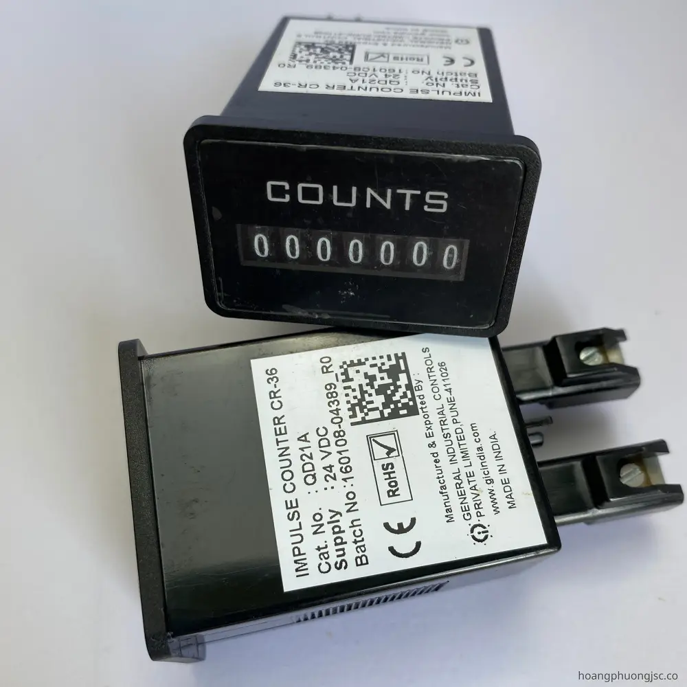 QD21A GIC | Bộ đếm xung hình chữ nhật GIC 24VDC