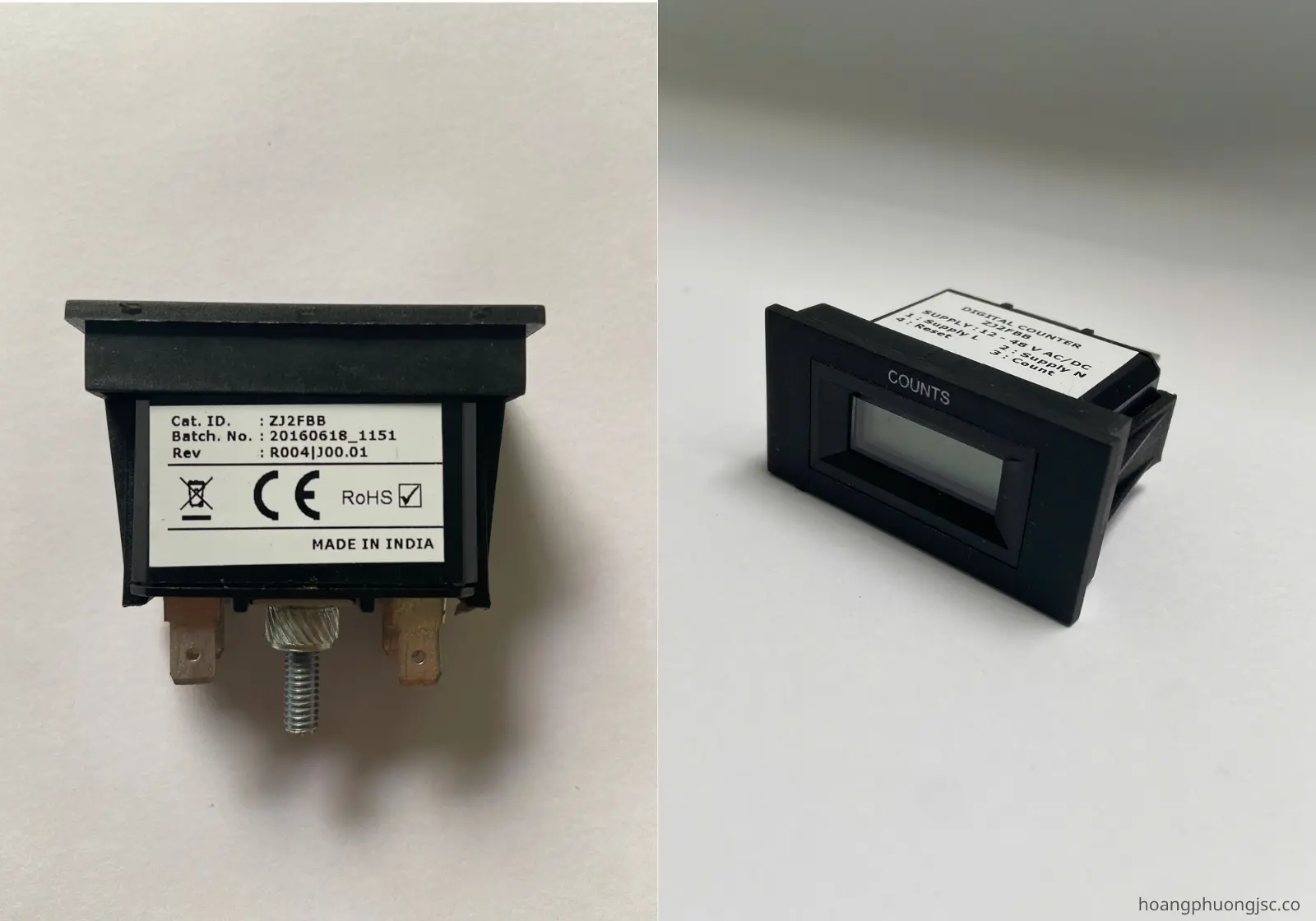 ZJ2FBB GIC | Bộ đếm xung kỹ thuật số GIC 12 – 48 VAC/DC