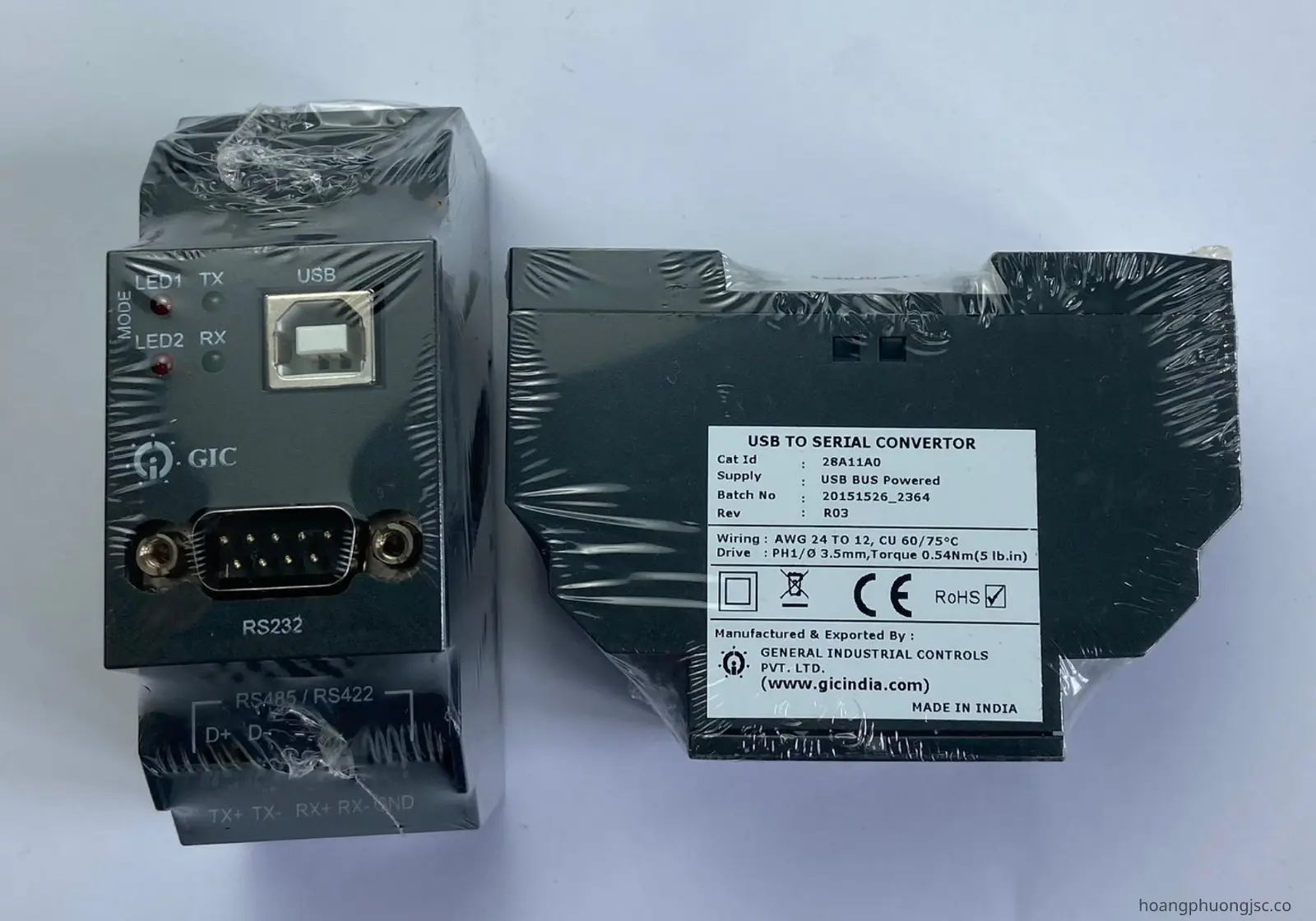 28A11A0 GIC | USB chuyển đổi sang RS232 RS485 RS422 GIC