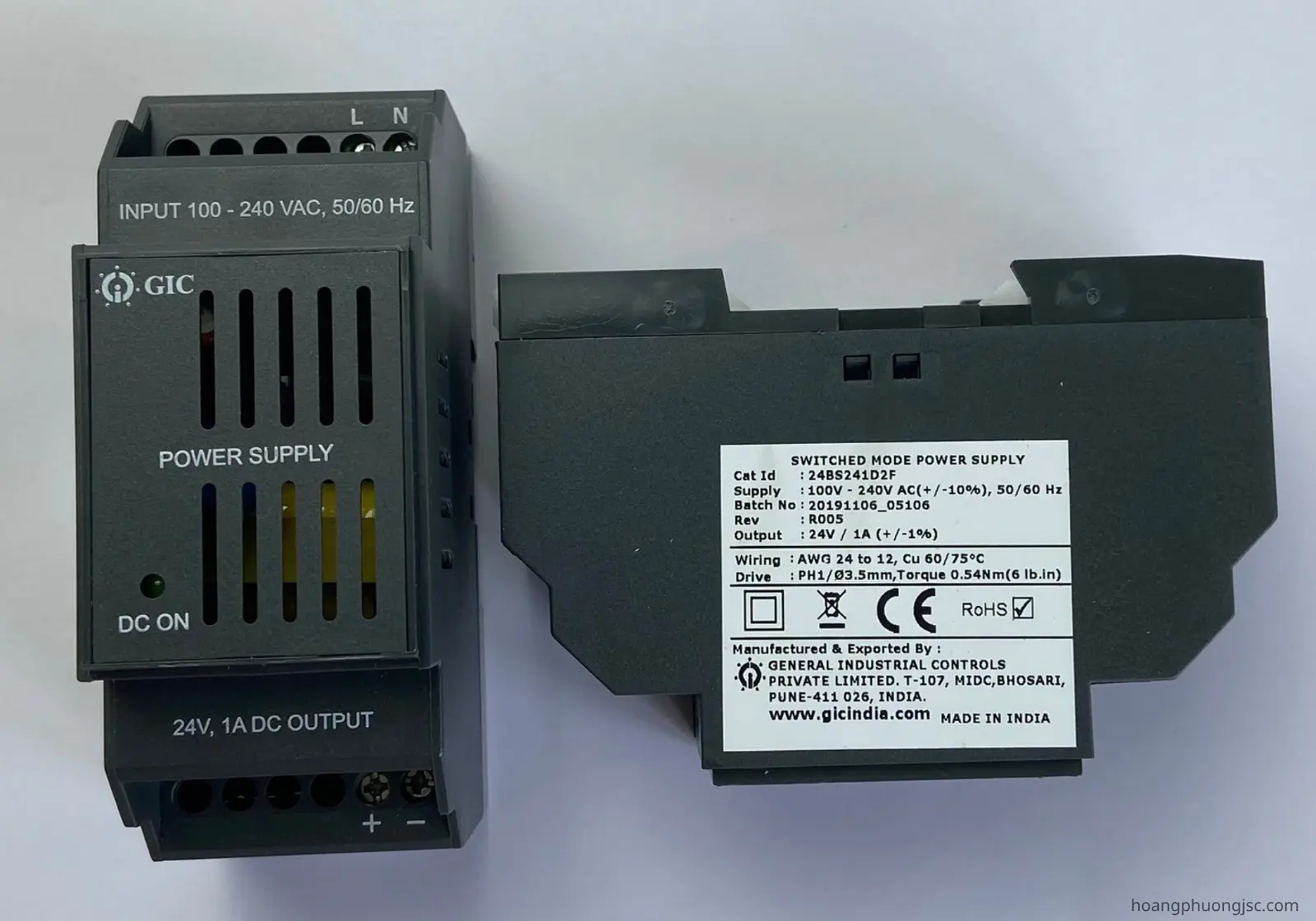 24BS241D2F GIC | Bộ nguồn 24 VDC GIC
