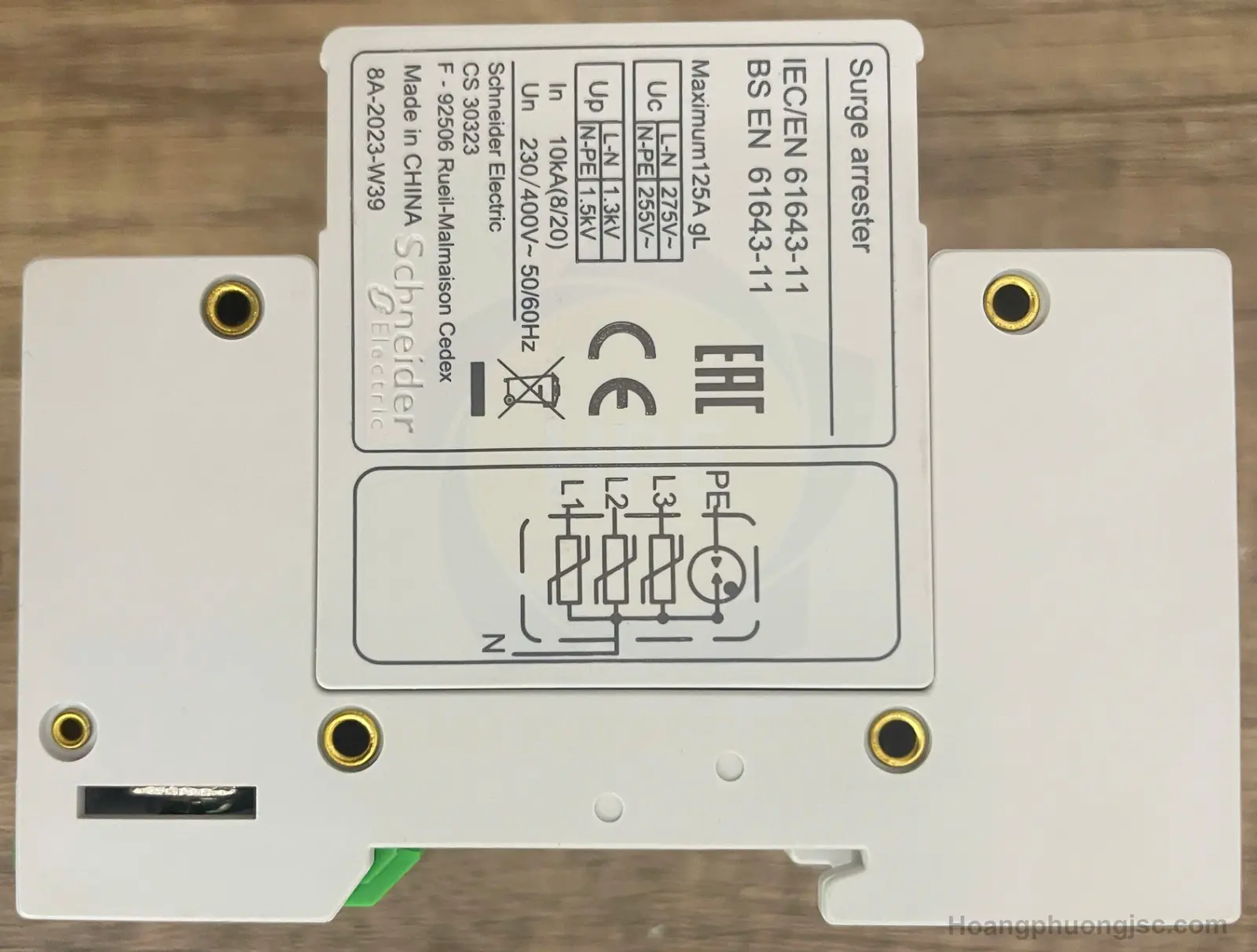 EZ9L33745 | Chống sét lan truyền 3P+N 45kA Schneider