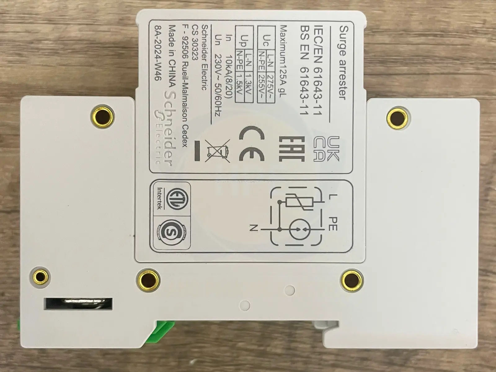 EZ9L33620 | Chống sét lan truyền 1P+N 20kA Schneider