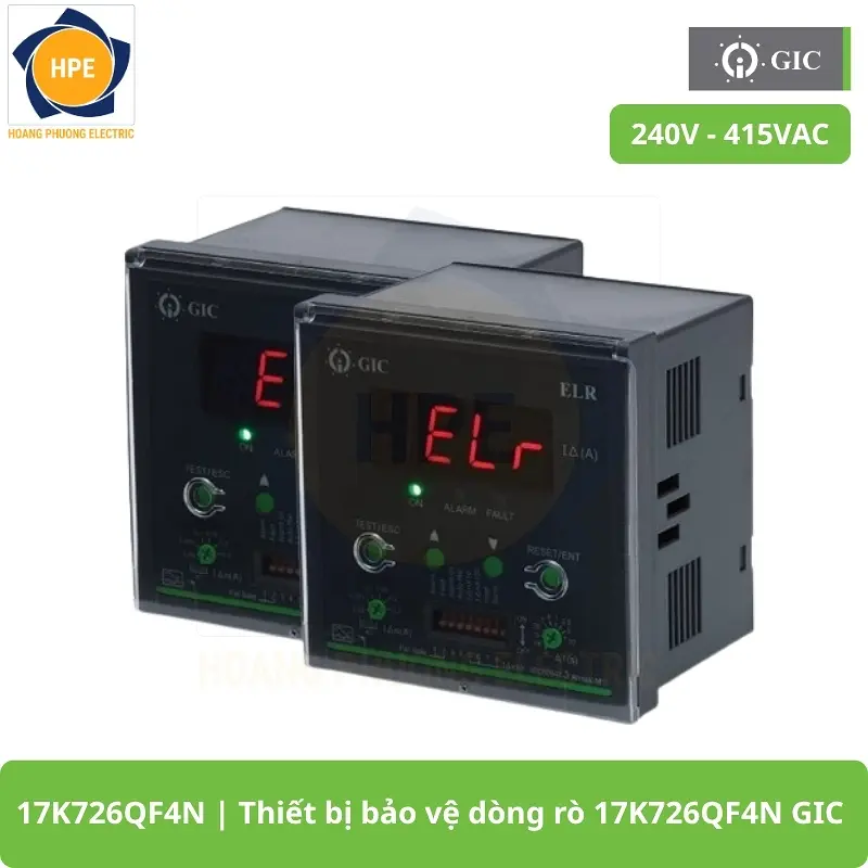 17K726QF4N Thiết bị bảo vệ dòng rò 17K726QF4N GIC