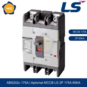 Aptomat MCCB ABS202c 2P 175A 85kA
