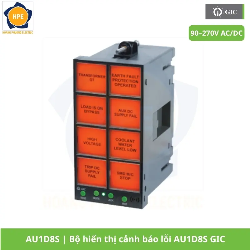 AU1D8S Bộ hiển thị cảnh báo lỗi AU1D8S GIC