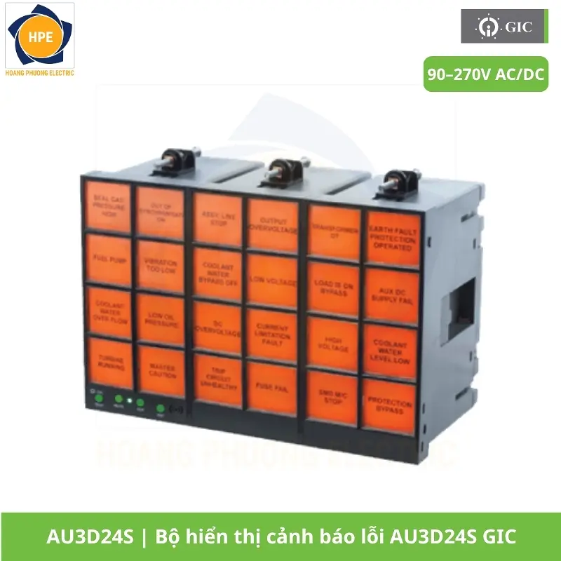 AU3D24S Bộ hiển thị cảnh báo lỗi AU3D24S GIC