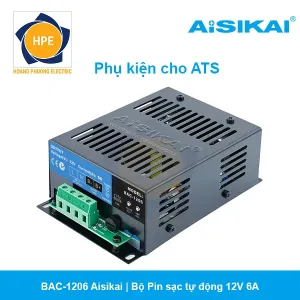BAC-1206 Aiskai Bộ pin sạc tự động 12V 6A